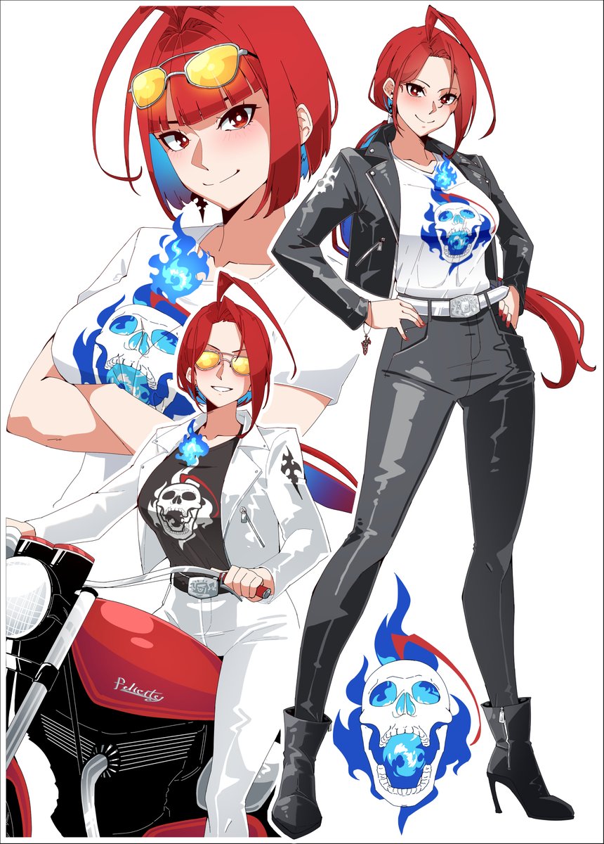 Bike-ERB (you know, its like biker but with ERB) #BloodflameArt