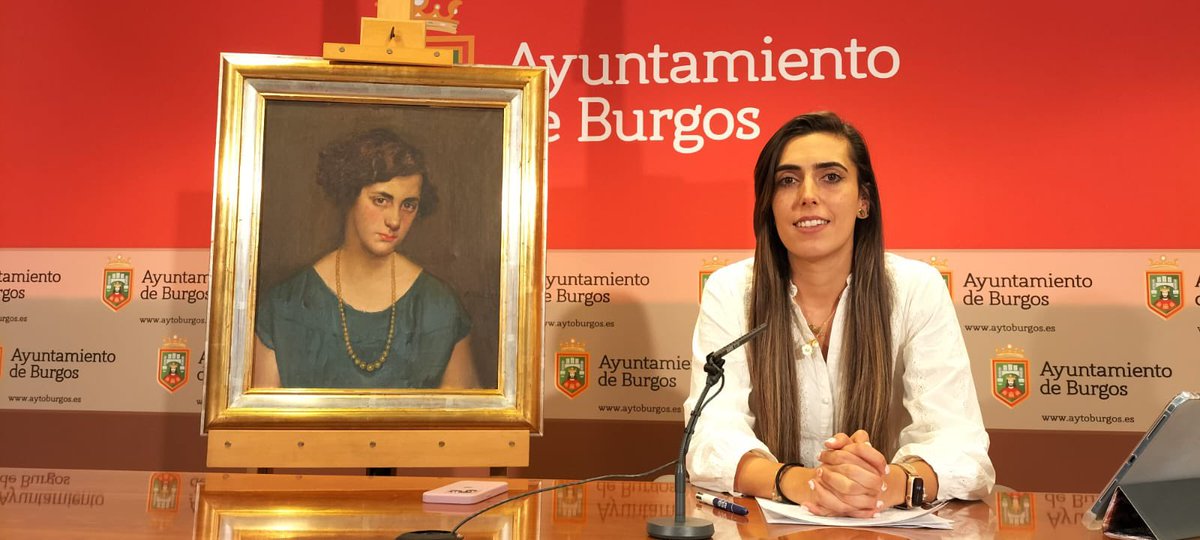 PP Ayuntamiento de Burgos (@ppburgosciudad) on Twitter photo 👉🏻 La concejala de Cultura <a href="/Andre94bu/">Andrea Ballesteros ♥</a> anuncia la donación de una obra de Marceliano Santamaría al museo del Monasterio de San Juan 🖼️
✅ Un gesto que enriquece el patrimonio cultural de la ciudad y acerca el arte a los burgaleses. 👉🏻 La concejala de Cultura <a href="/Andre94bu/">Andrea Ballesteros ♥</a> anuncia la donación de una obra de Marceliano Santamaría al museo del Monasterio de San Juan 🖼️
✅ Un gesto que enriquece el patrimonio cultural de la ciudad y acerca el arte a los burgaleses.