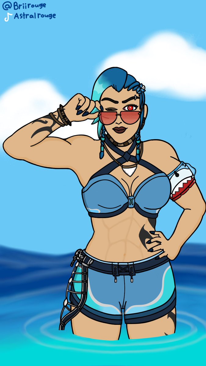 <a href="/PlayOverwatch/">Overwatch</a> Poolside Junker Queen Fanart 🦈🌊🏖️

#Overwatch #Overwatch2 #JunkerQueen #OverwatchFanart #OverwatchArt #OdessaStone