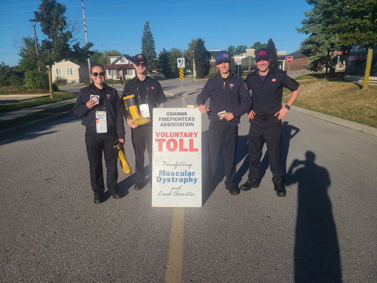 Oshawa Fire Fighters (@iafflocal465) on Twitter photo 🚨The Boot Toll is underway at the <a href="/OshawaCentre/">Oshawa Centre</a>!🚨
#Oshawa #Firefighters are at the mall entrances today collecting money in support of <a href="/MD_Canada/">Muscular Dystrophy Canada</a> and local charities. Drop by, say hi, and help fill the boot! 👩🚒👨🚒🧡
We are accepting TAP and you can e-transfer donate@iaff465.com 🚨The Boot Toll is underway at the <a href="/OshawaCentre/">Oshawa Centre</a>!🚨
#Oshawa #Firefighters are at the mall entrances today collecting money in support of <a href="/MD_Canada/">Muscular Dystrophy Canada</a> and local charities. Drop by, say hi, and help fill the boot! 👩🚒👨🚒🧡
We are accepting TAP and you can e-transfer donate@iaff465.com
