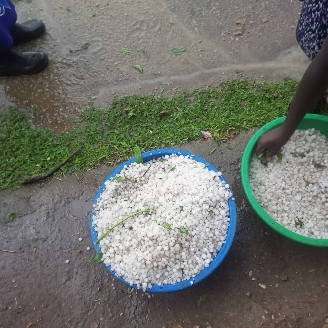 I just saw this post  from my friend <a href="/PeterNsiimire/">Peter Nsiimire</a> 
My heartfelt sympathies to the people of #Kitagwenda District after the devastating hailstorms 💔
I call upon the <a href="/GovUganda/">Government of Uganda</a> 
 to support those affected &amp; work towards investing in climate resilience and adaptation strategies.