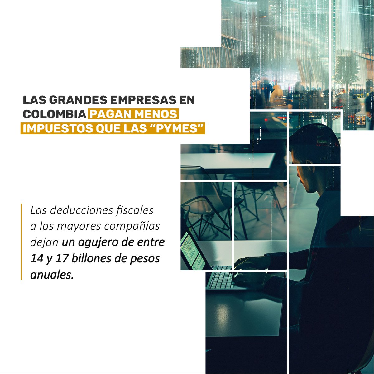 ⚠️#𝗔𝗹𝗲𝗿𝘁𝗮 | En #Colombia el aporte real de las multinacionales petroleras o energéticas al fisco es menor, en proporción, que el de la gran mayoría de las medianas y micronegocios que suman algo más del 99% del sistema productivo.

📌 Artículo elpais.com/america-colomb…