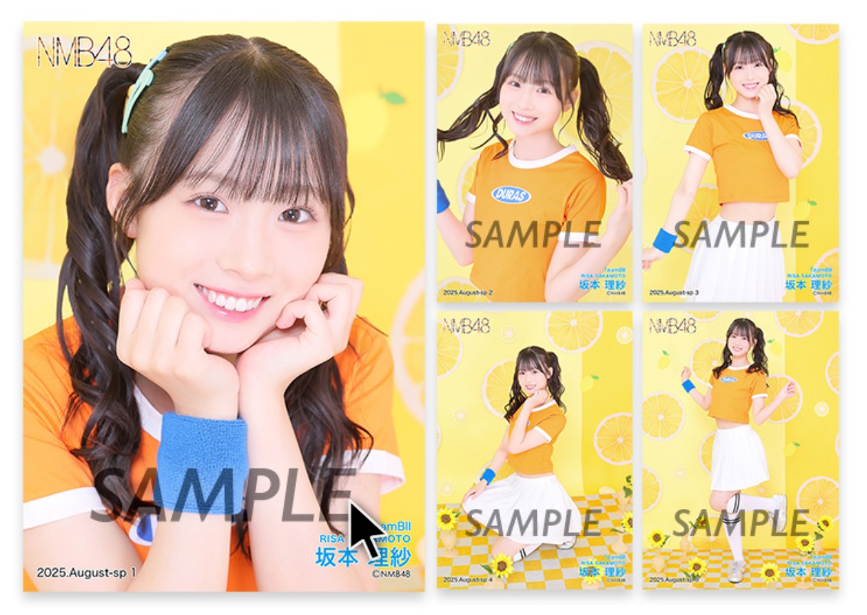 NMB48 アクリルマグネット直筆 坂本理紗