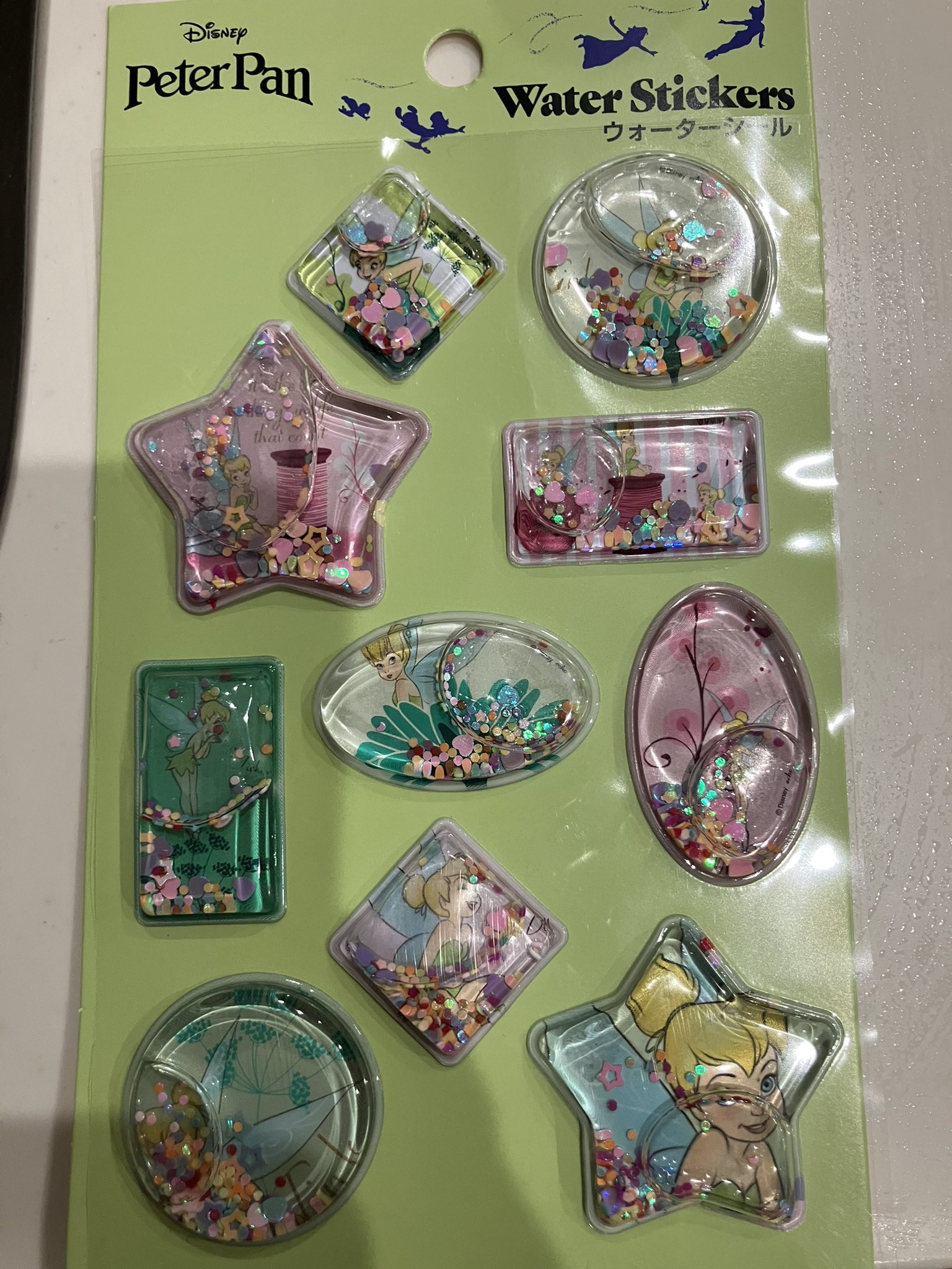 豪華！ウォーターシール & ぼんぼんドロップシールなど10枚　シール帳　シール 豪華！ウォーターシール & ぼんぼんドロップシールなど10枚