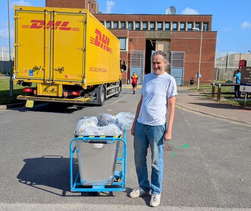 After 13 months in prison, Roger is free!