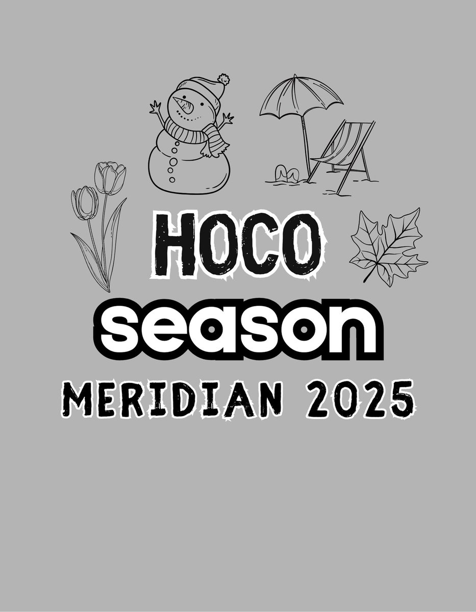 MHS_StudCouncil's tweet photo. Homecoming 2025 will be October 6-11. #HOCO25 The theme is "Seasons". https://t.co/DZAvGoultv