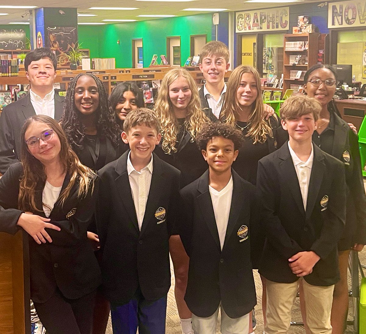 explorekammerer's tweet photo. Leadership Opportunities @KammererCubs! Open House was Awesome! Excited to showcase our future professionals! @ExploreJCPS @jcps #CubsToBruins @Ballard_AofL @CareerAcadsNCAC https://t.co/qKGeXp9VK3