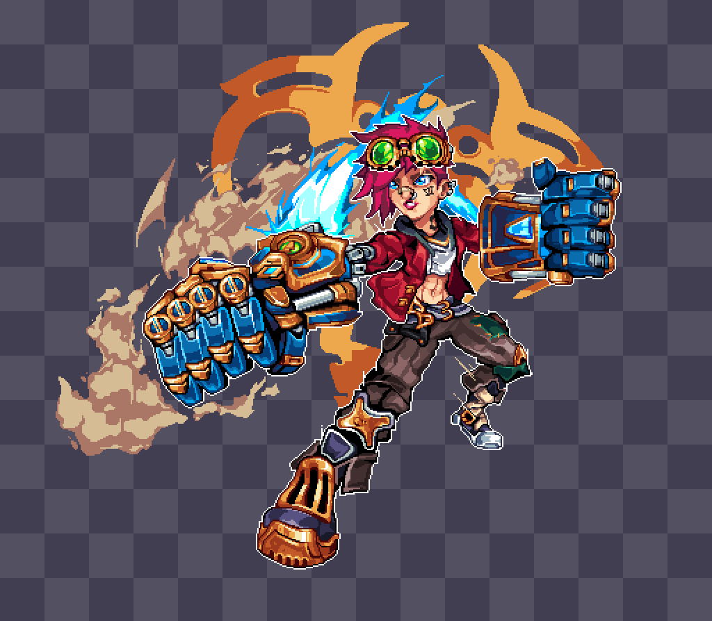 шесть

#arcane #viarcane #vi #leagueoflegends #lol #pixelart #arcanefanart #ドット絵 #fanart #aseprite #pixelated