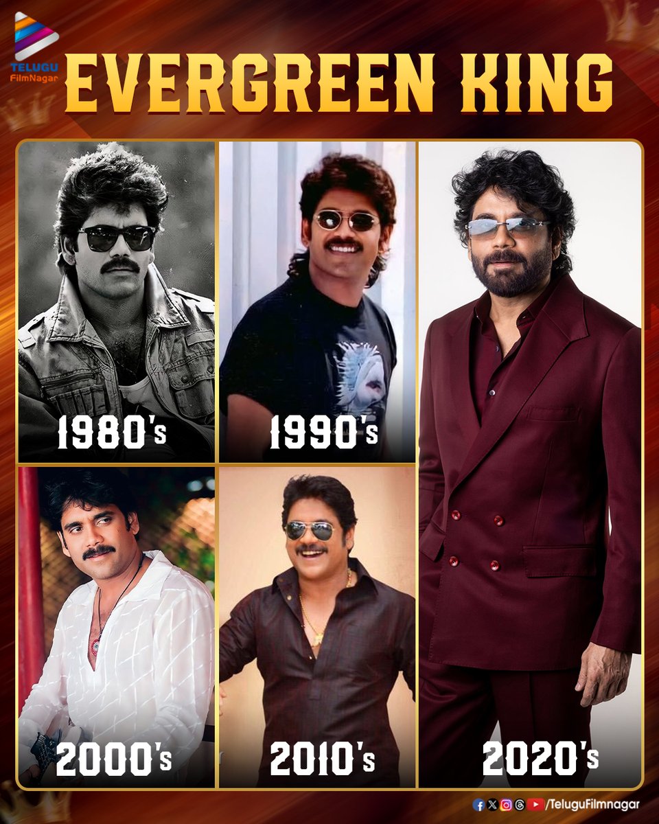 Decades go by, King <a href="/iamnagarjuna/">Nagarjuna Akkineni</a> redefining charm &amp; style🔥

#NagarjunaAkkineni #HBDKingNagarjuna #TeluguFilmNag