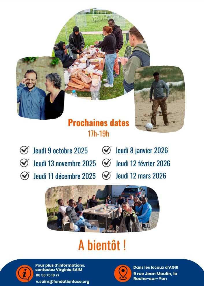 🎯Le Parrainage Conversationnel est de retour ! 🎯
#facevendee #fondationface #inclusion