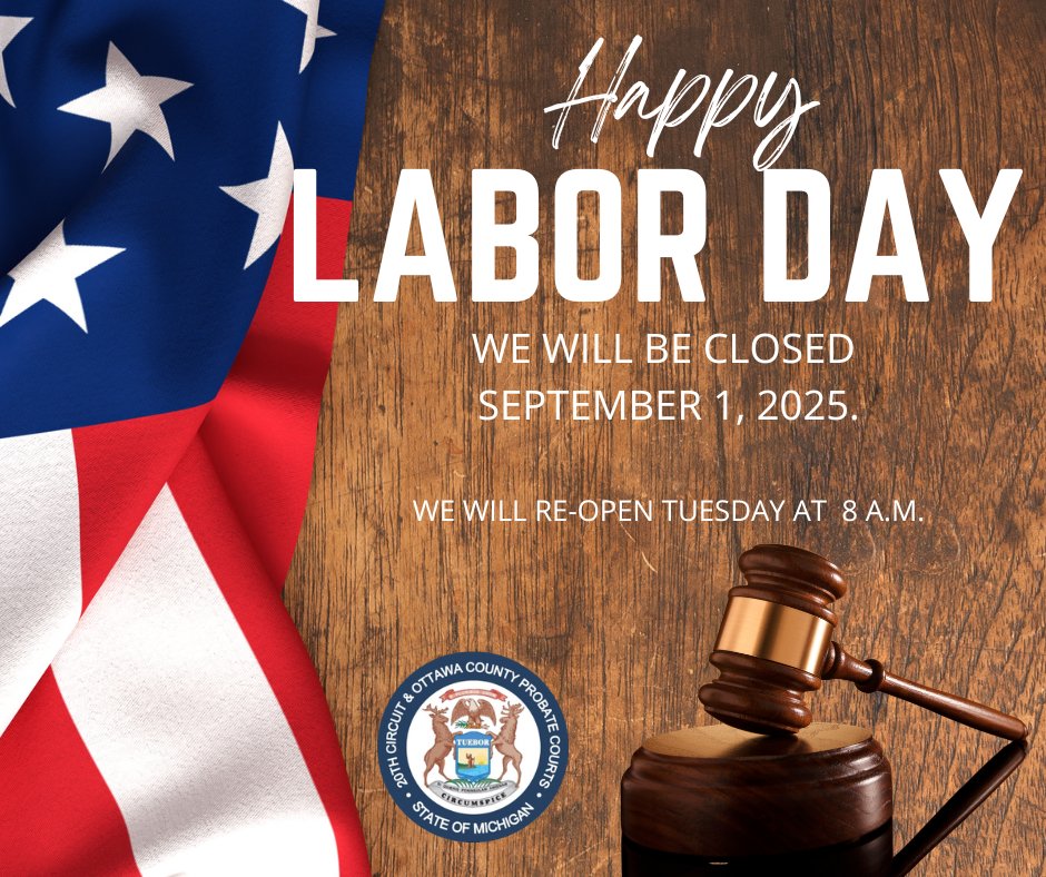 20th Circuit & Ottawa County Probate Courts (@circuitprobate) on Twitter photo  20th Circuit & Ottawa County Probate Courts (@circuitprobate) on Twitter photo