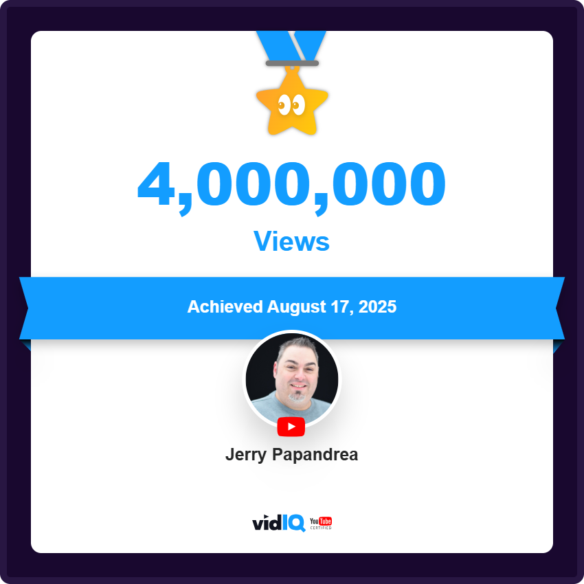 Holy cow, that's a crazy number. I'm also really, REALLY close to a subscriber goal I set back in 2020.
If you're not subscribed yet or have some foodie friends who would vibe with the channel, I'd really appreciate a push toward that goal!
youtube.com/@derryXDINES