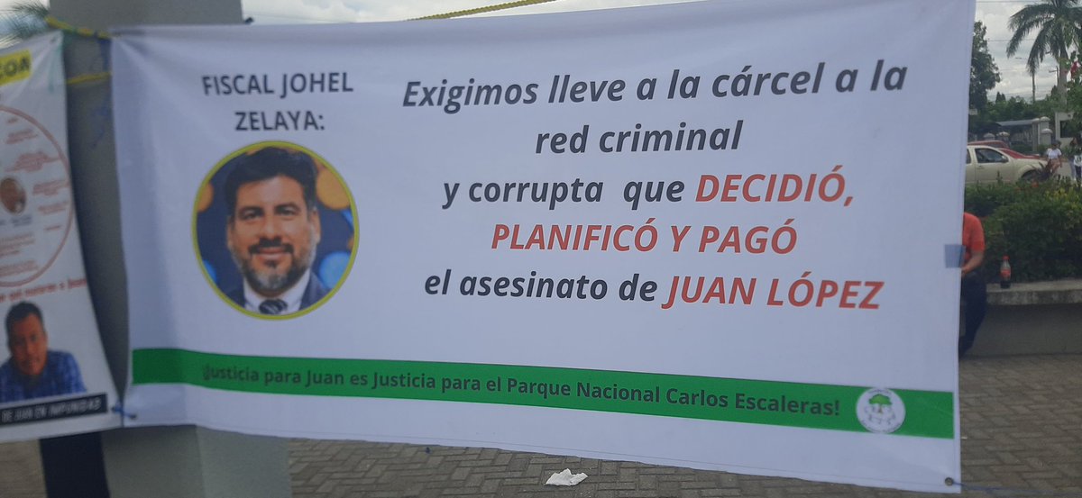 Fiscal General abogado <a href="/johelzelaya/">JAZA</a> la petición es Clara. Exigimos Requerimiento Fiscal y Captura contra los asesinos intelectuales tanto en nivel medio como superior. 
 Su trabajo va tener credibilidad si no los Protege ó les da tiempo y permite que huyan. Está a tiempo