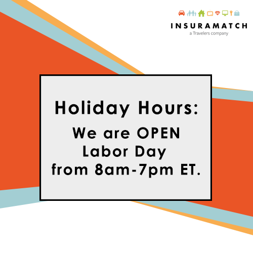 We are open Labor Day from 8am-7pm ET!