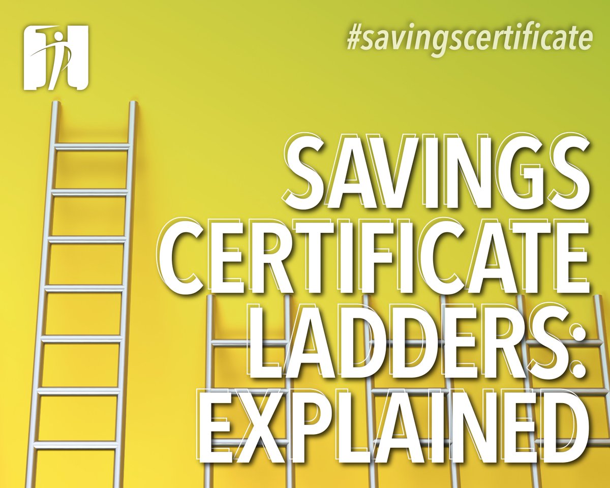 Partners1st's tweet image. 🪜Did you know a Savings Certificate Ladder is a risk-free savings solution that can help you reach your savings goals? Explore how&amp;gt;&amp;gt; itsaboutu.org/blog/what-is-a…

#SaveSmart #SavingsCertificate #CDLadder