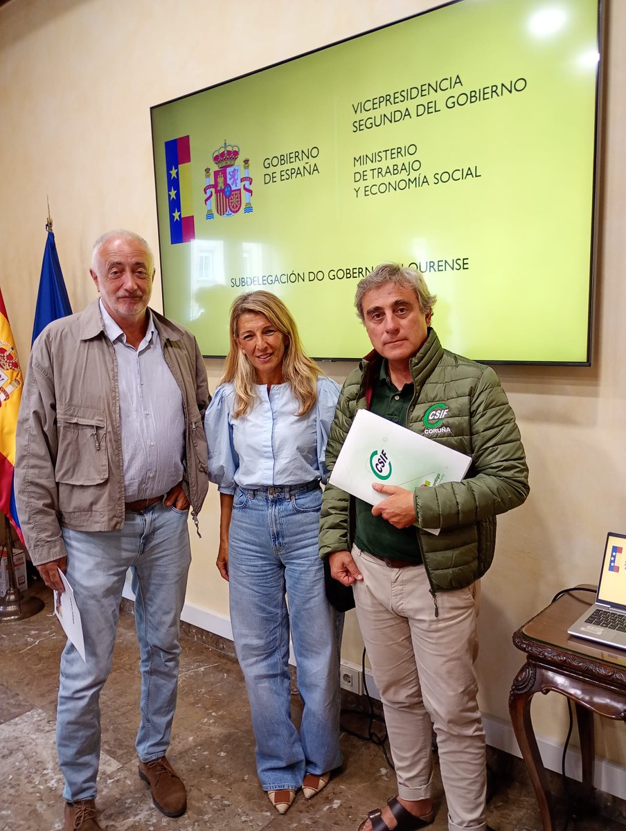 🔥CSIF urge a Yolanda Díaz a aplicar ya los coeficientes reductores de jubilación anticipada y a desarrollar el catálogo de enfermedades profesionales del personal de extinción de incendios.
✍️Advertimos de que el Gobierno no puede seguir demorando la aplicación de las leyes