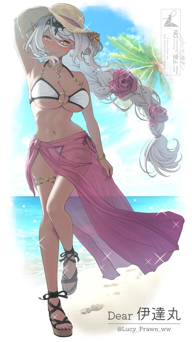 #Skeb #有償依頼 
ご依頼ありがとうございます！こちらが今の私に描ける最大サイズです…精進します🙇描き甲斐のある内容で楽しかったです☺️
Thank you for your commission! This is the biggest size I can do right now… I’ll keep practicing 🙇 It was so fun and fulfilling to draw☺️