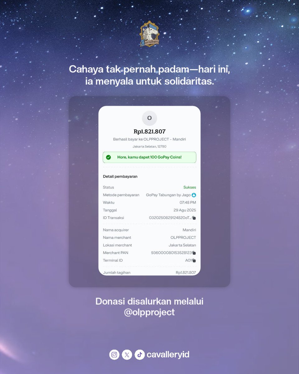 Cahaya tak pernah padam—hari ini, ia menyala untuk solidaritas. 

Etherland selalu mengajarkan bahwa cahaya tidak pernah benar-benar padam—kadang ia hanya berpindah tempat, menunggu saatnya untuk kembali bersinar.

Hari ini, ketika kita merayakan perjalanan Erine di dunia mimpi,