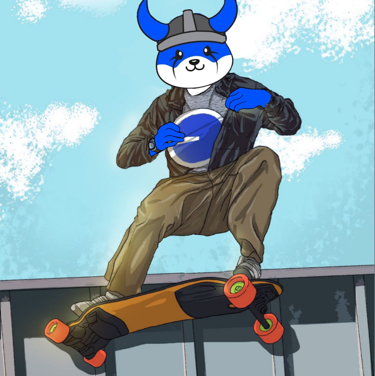 art_bocil41's tweet image. My entry meme @flokibased 
$FLOKI #FLOKI #BASEDFLOKI #BASE #memecoin