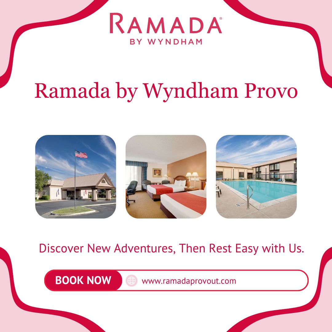 InRamada's tweet image. 🌟 Rest Easy, Explore More! 🌟
A relaxing retreat and the perfect place to explore your destination. 📸🌍
📍 Book now: ramadaprovo.com
#ExploreMore #TravelInStyle #RelaxAndRecharge #AdventureAwaits #StayInComfort