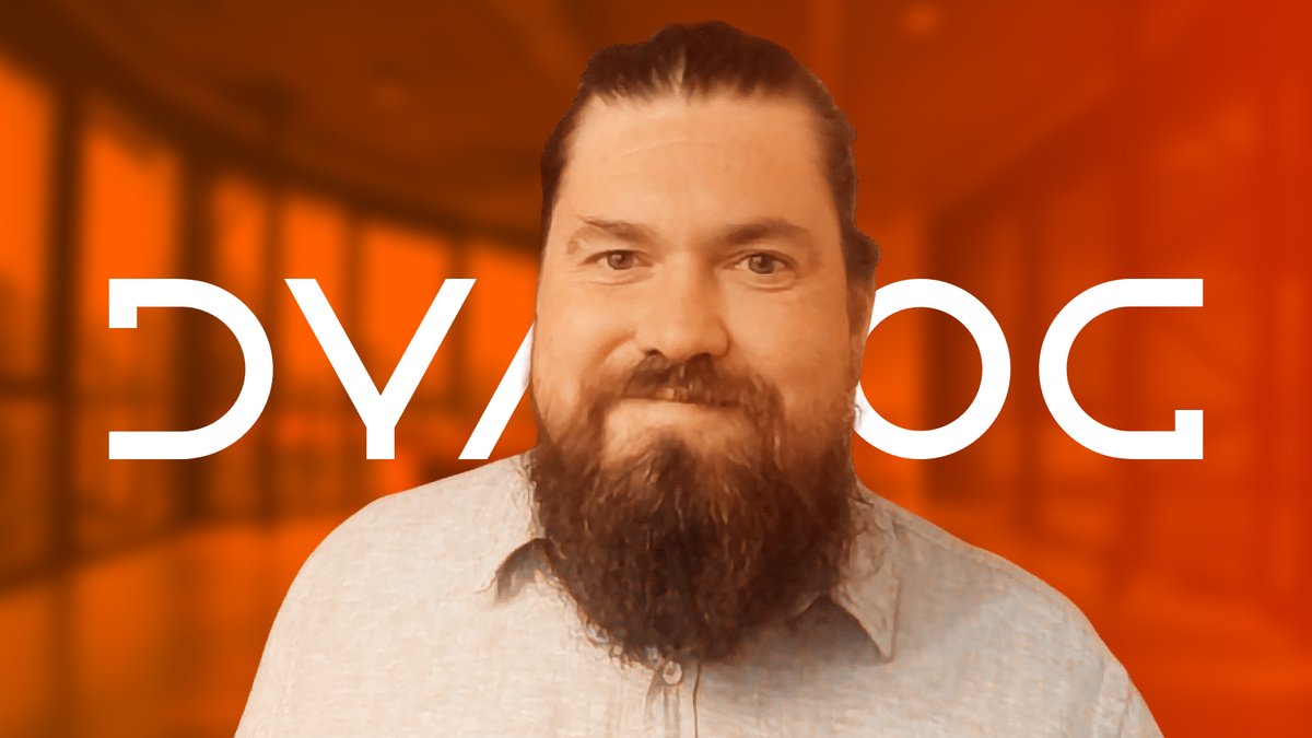 dyalogapl's tweet photo. Our latest blog post is the next in our #EmployeeSpotlight series, which celebrates members of Team Dyalog as they reach important milestones. It's a year since Neil joined us, and https://t.co/OzHw6O7Vnc reflects on those twelve months from his perspective. 

#TeamDyalog #APL https://t.co/ErKL1jxKPF