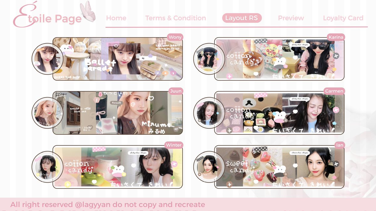 Help repost yaa, terima kasih🤍

Halo, aku ada 6 free layout rs gg yang sudah dijajanin kakak cantik untuk donasi aksi hari ini. Bisa langsung reply nomor/chara nya ada di alt ya, terima kasih💌

#zonauang #zonajajan