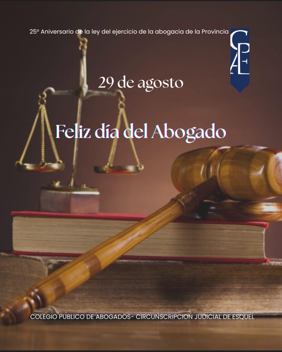 Colegio Abogados Esquel tweet media