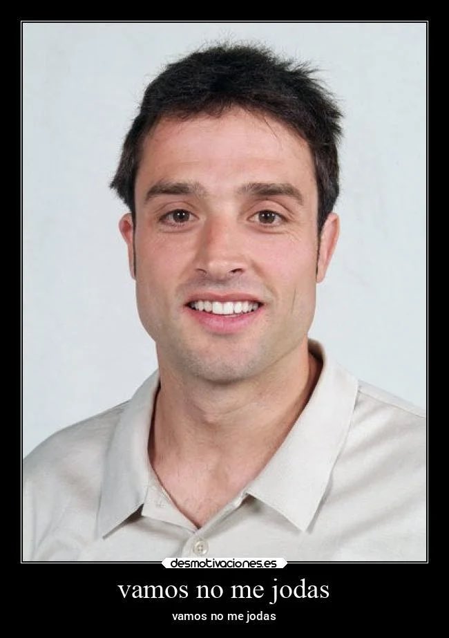 Si ya estaba absolutamente tronado por este equipo… ha llegado este señor diciendo esto. Me voy a volver loco