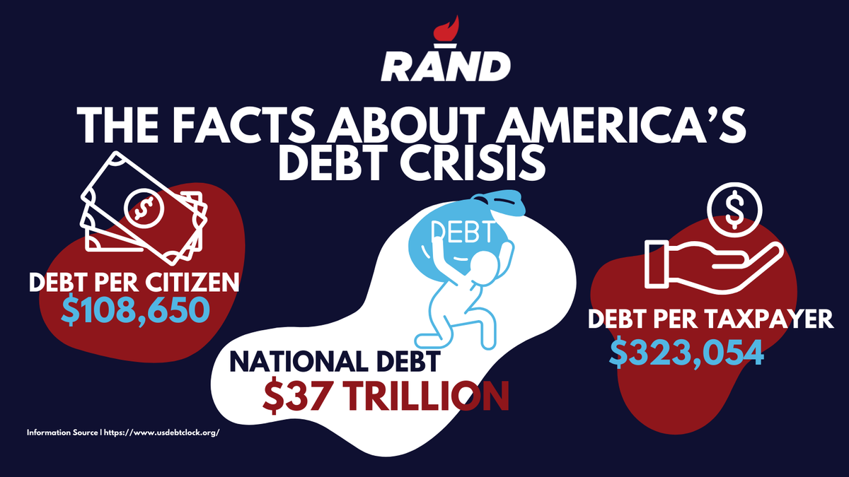 These stats are why I’m so outspoken about the need to pay down the debt, rein in wasteful spending, and balance the budget. Our debt crisis can’t continue.