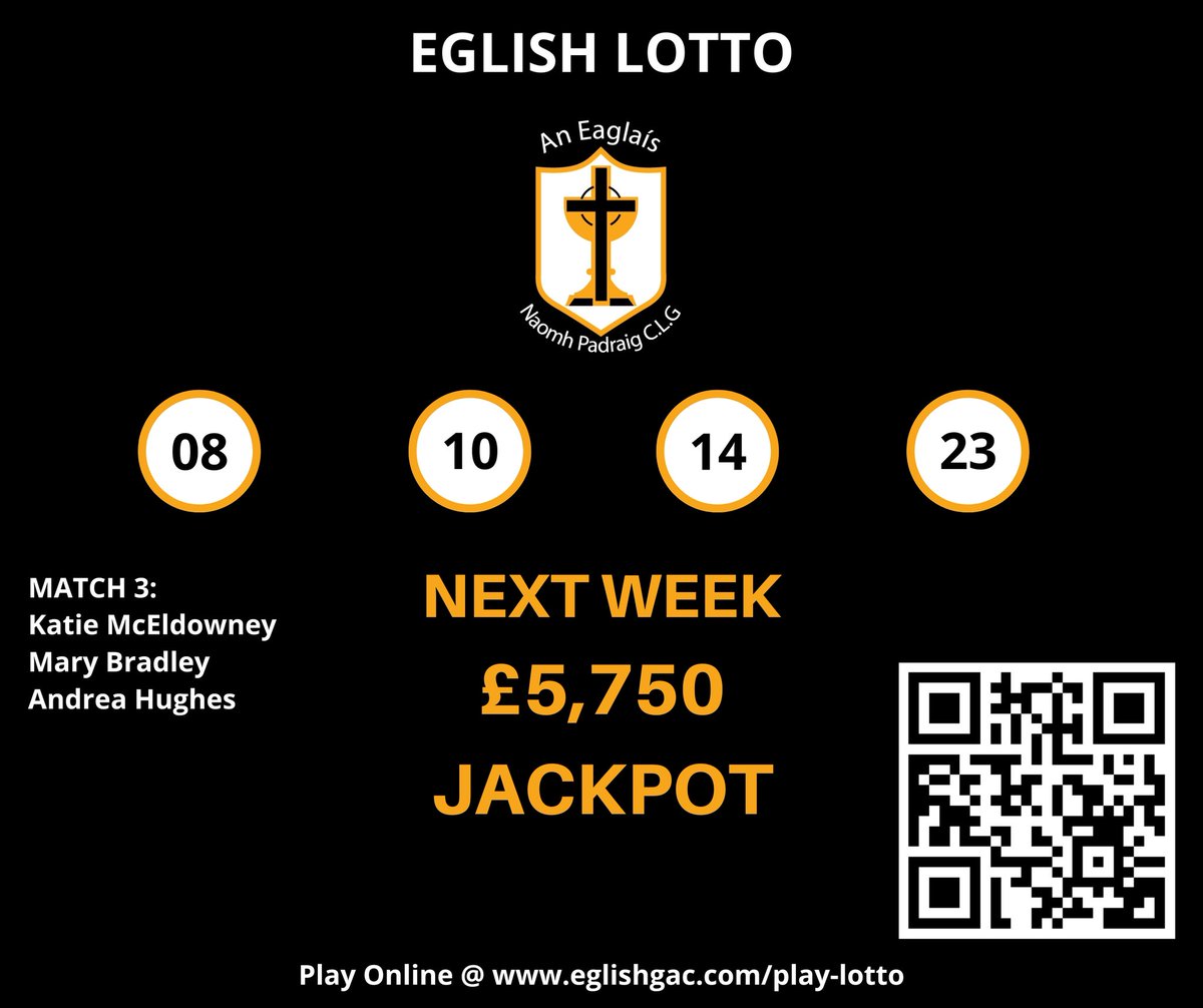 This week's Lotto Results