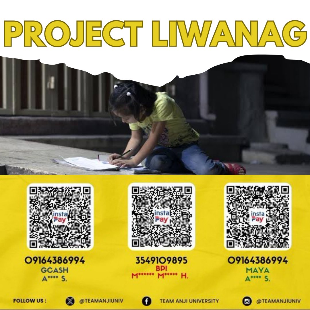 Hi Sunshines, 

Even the smallest amount you spare today can light the way for our nation’s future.

#AnjiSalvacion