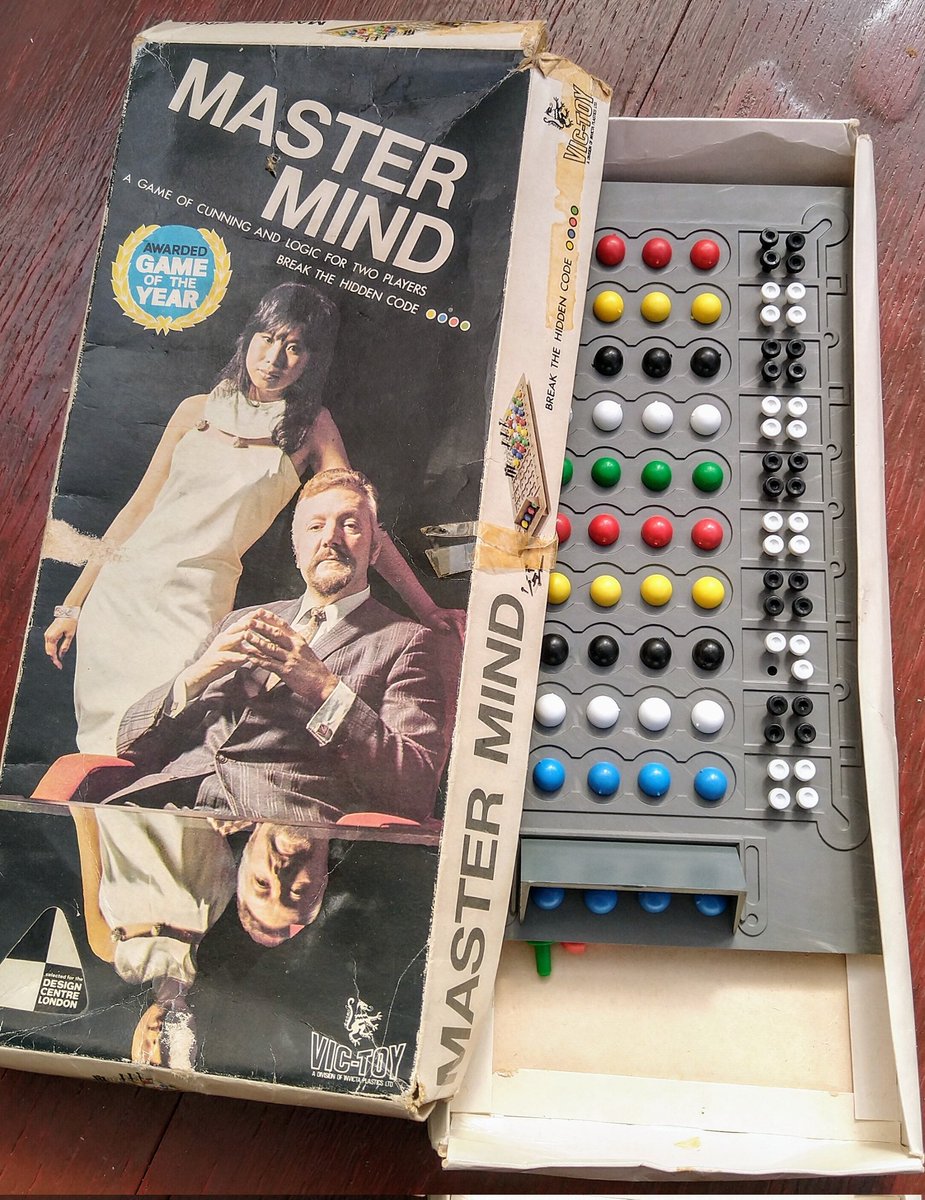 Looking through the childhood box of old games. Found this one. Box is a bit ragged, must have played a lot, until I got the big Deluxe version. Not sure where that is, but clearly I don't throw anything away.