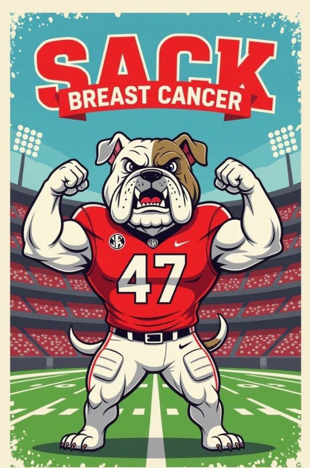 Bulldogs Battling Breast Cancer🐶🎗💖 tweet media