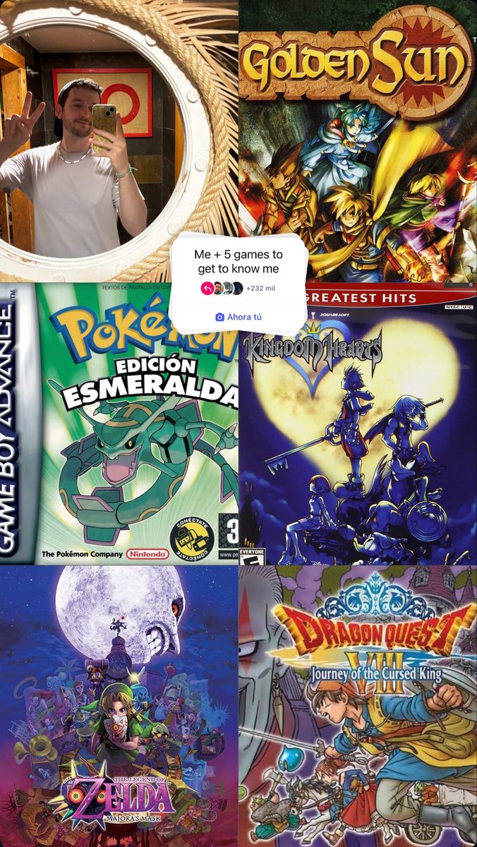 Que ha salido en ahora tú en Insta de videojuegos y haciendo memoria, vaya juegazos 🥹🥹