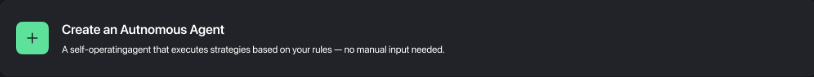 I don’t think people really get yet what it means to have your own autonomous agent on <a href="/AIWayfinder/">Wayfinder Foundation</a> . You’re not just running some basic bot - you can actually set your own rules, connect multiple wallets, and let it act for you. And when i say multiple wallet you need to know
