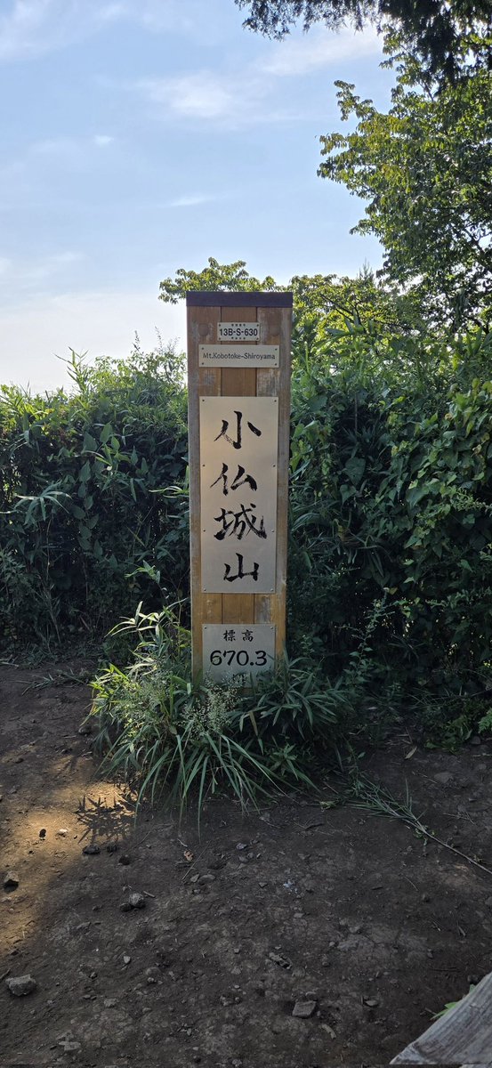 yu429's tweet photo. 今日は朝から伊勢原の大山に行こうと予定していたが、一昨日大山ケーブル乗り場付近でクマが出たらしく急遽予定を変更していつもの高尾山‥だけでは物足りなかったので高尾山〜陣馬山ルート途中の城山から下山し相模湖駅までの山と森そして湖を歩いてきた。
久々にいい運動になった。 https://t.co/ql6OqtxYD8