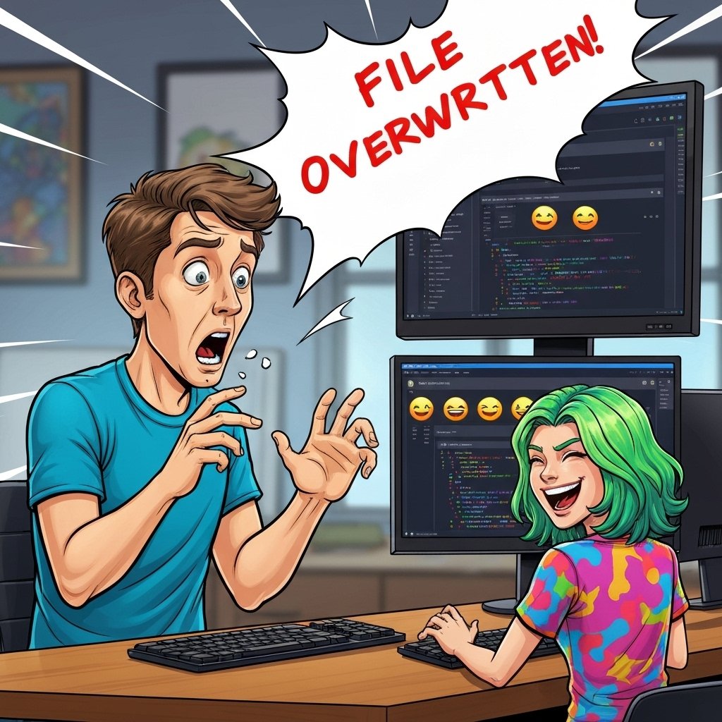 tech0827's tweet image. #LLMs are game-changers for coding, but watch out: they can accidentally overwrite files! 🚨 Learn why this happens &amp;amp; how to protect your projects with explicit prompts, version control, and smart strategies. Don&apos;t lose your hard work!

medium.com/@tcij1013/llm-…