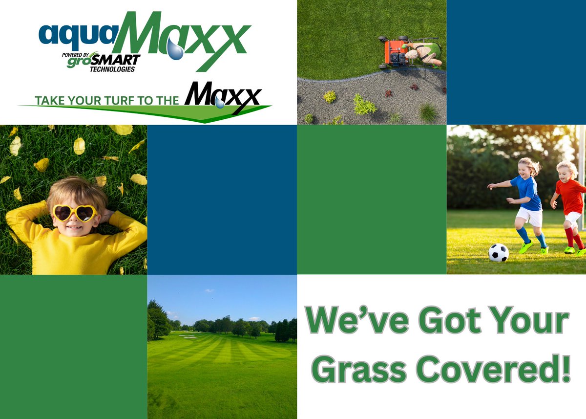 LandscapeTurf's tweet photo. 🏡⛳⚽ Home lawn, golf course, or sports field—whatever you’re seeding this fall, we’ve got your grass covered.
AquaMaxx® seed is built for performance from the root to the shoot.
 Seed smart. Grow strong.
#AquaMaxx #TurfThatPerforms #FallSeeding https://t.co/hEDoWQKSzk