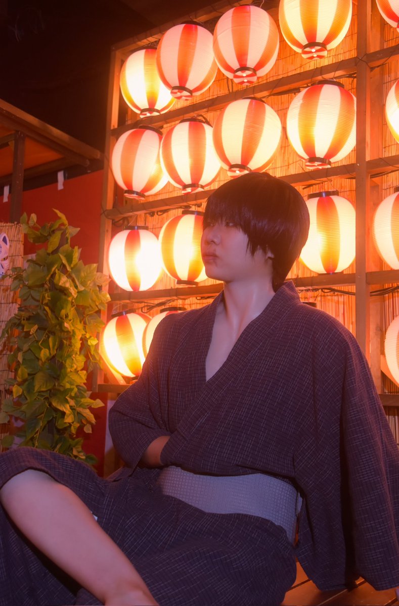 ⚠Cosplay 呪術  伏黒甚爾
夜涼/夏祭(⚠捏造浴衣)

📸…<a href="/rt_1o_o5/">るうと</a>    #Ru10_photo
 #ハコアム大阪