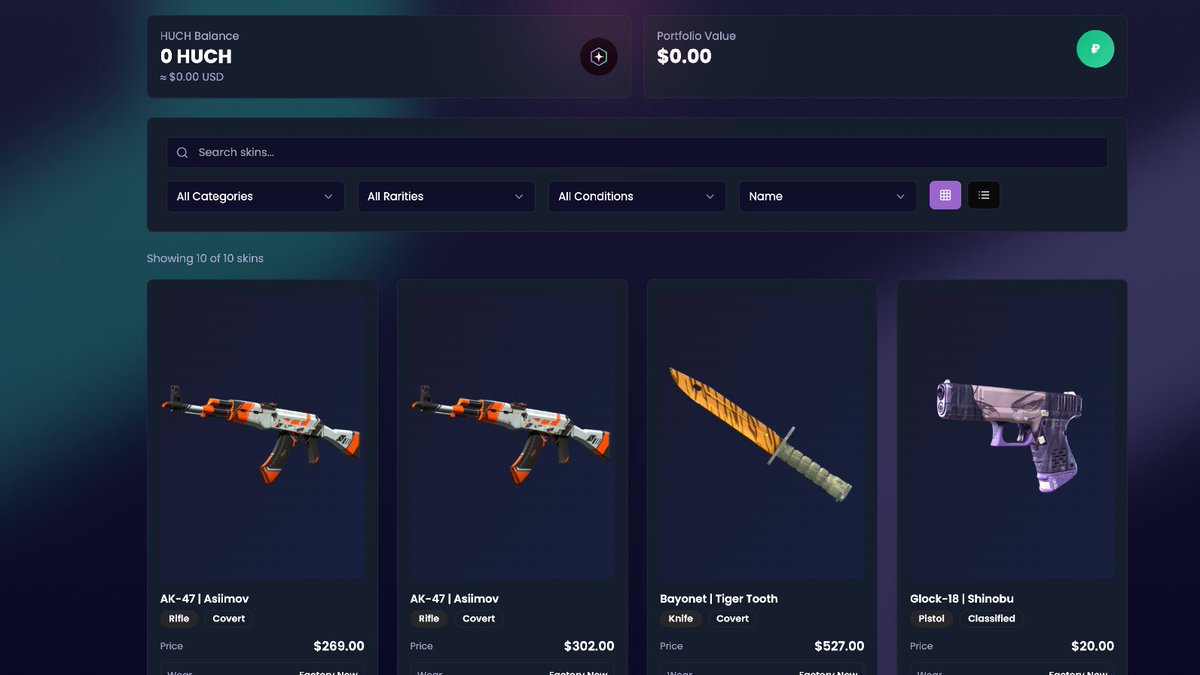 The site will be ready in a few hours, here's a final sneak peek. 

Next tweet will be when the platform goes live.

Thank you for believing in $HUCH