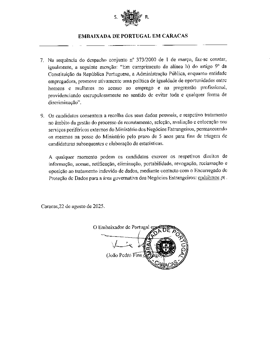 Embaixada de Portugal em Caracas tweet media