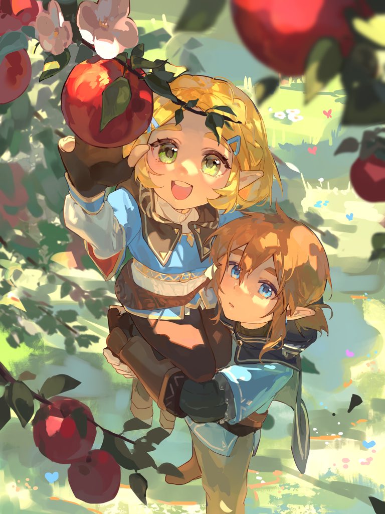 🍎
#Zelda #ゼルダの伝説 #リンゼル