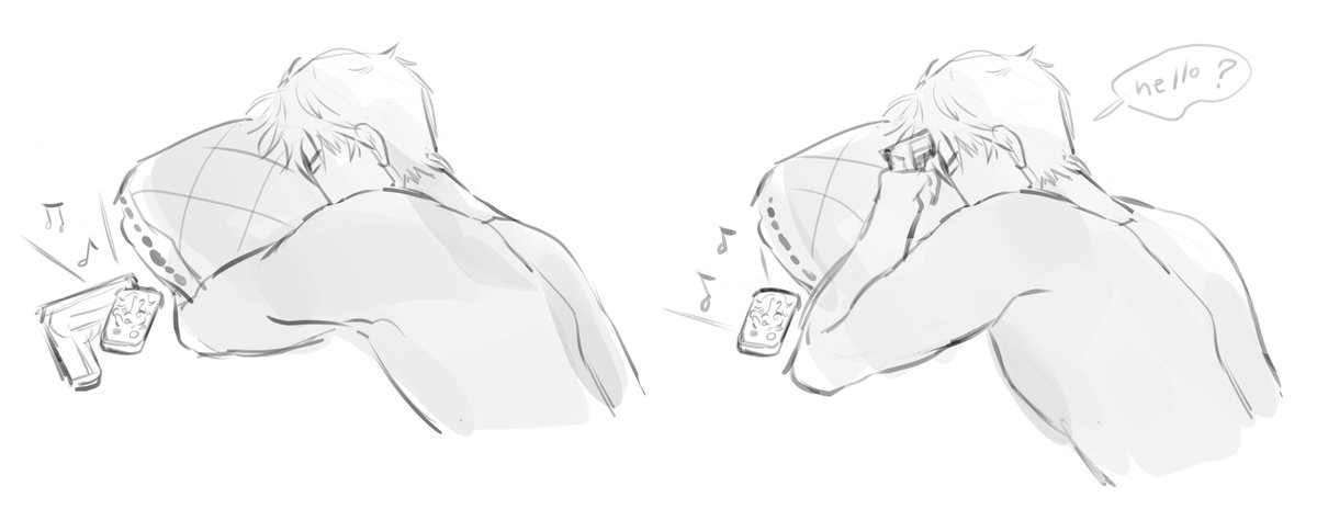 his dumbass would (idk how to draw gun)