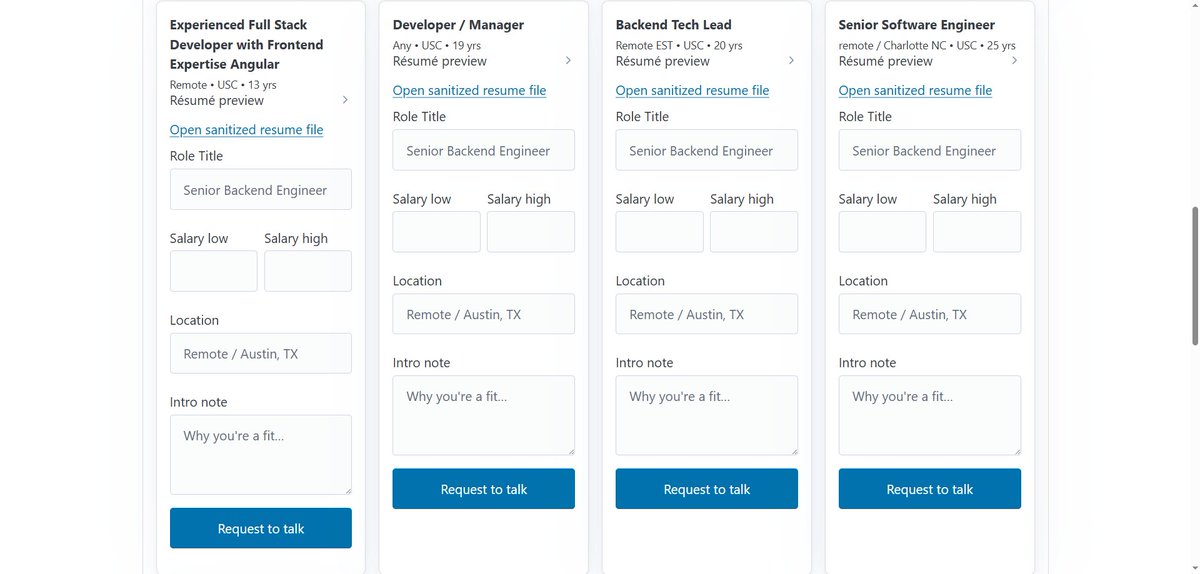VBierschwale's tweet image. So you can't find skilled American Computer Programmers?
I think you are lying because here are 8 and even one ole curmudgeon.
guestworkervisas.com/gwv/resumes.php