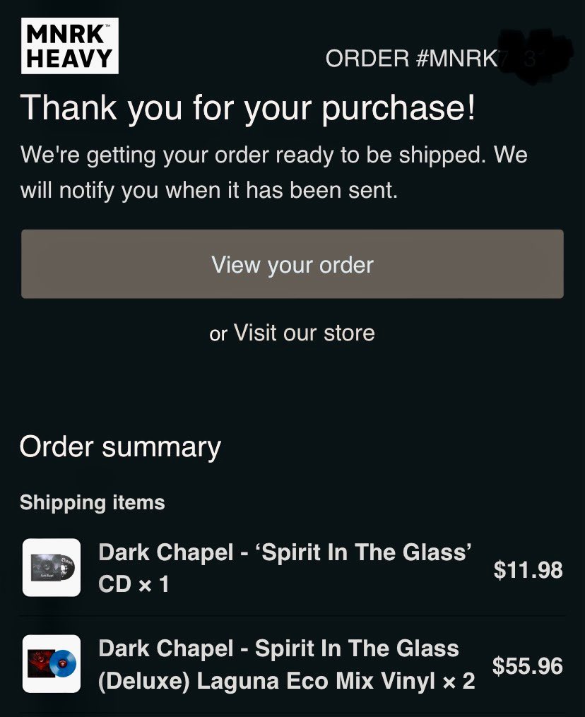 RoadDawg58's tweet image. Pre-Ordered my #DeluxeEdition of @dariolorina &amp;amp; @darkchapelband #SpiritInTheGlass from @MNRKHeavy this morning!