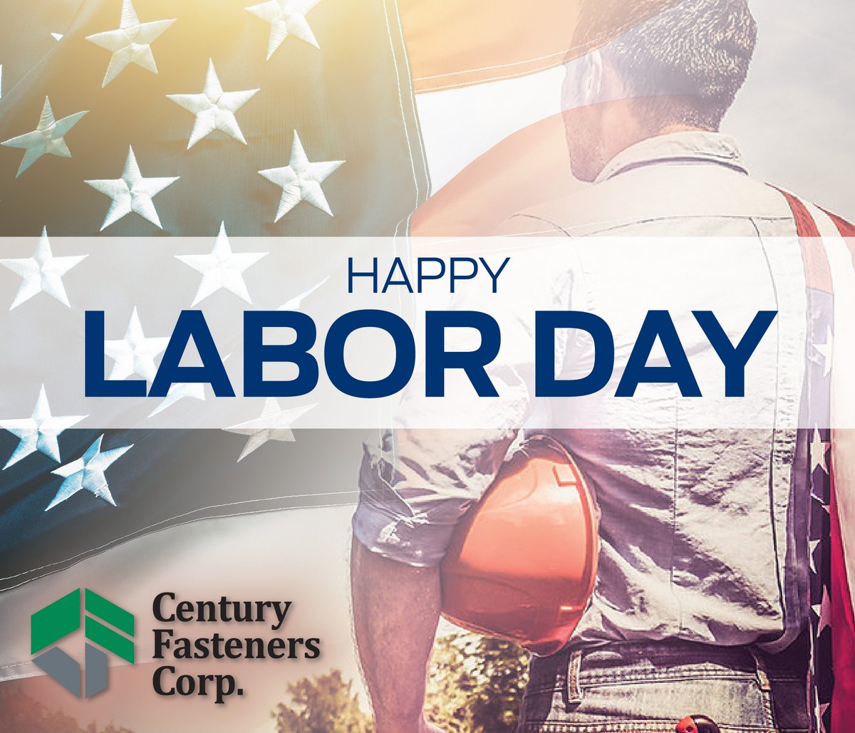 Happy Labor Day from Century Fasteners Corp.!

CenturyFasteners.com

#laborday #CenturyFasteners