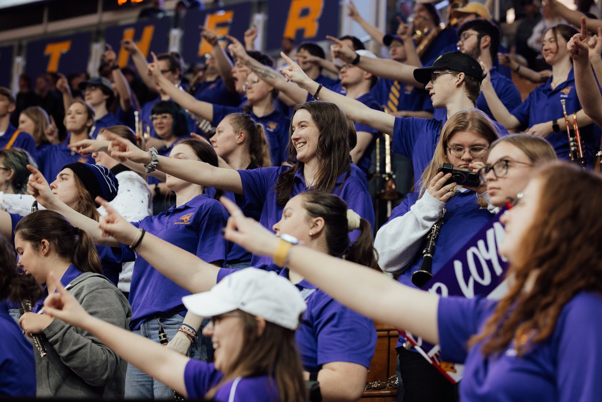 northerniowa's tweet photo. #PantherFriday is BACK! 

Wear your purple today, Panthers 💜🐾 https://t.co/6Z2OVCq2Vp