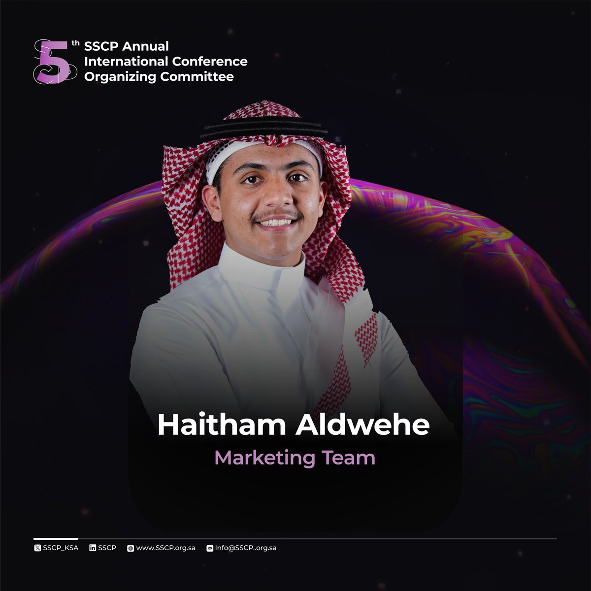 h1aitham's tweet photo. انضموا إلينا في مؤتمر #SSCP25 حيث يلتقي قادة وخبراء الصيدلة في رحلة من تبادل لا ينتهي للأفكار، الإبداع، والتجارب الملهمة ✨

🔗 سجّل حضورك الآن |  https://t.co/VbwxMRjubd https://t.co/1IWYP7MICb
