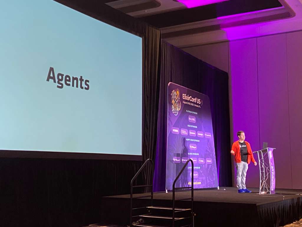 ElixirConf's tweet image. The future is coming
Straight from @chris_mccord
end
The Phoenix creator reveals Elixir&apos;s AI future. Insider insights you won&apos;t want to miss. #ElixirConfUS