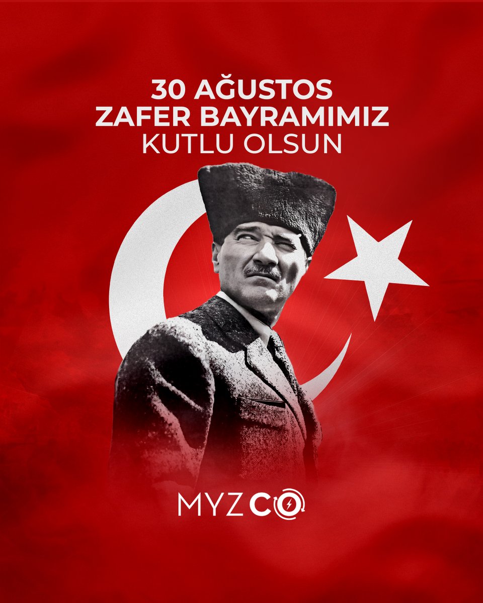 Bağımsızlık mücadelemizdeki kararlılığın kalıcı bir zafere dönüştüğü Büyük Taarruz’un yıl dönümünde, Başkomutan Gazi Mustafa Kemal Atatürk ve kahraman silah arkadaşlarını saygı ve minnetle anıyoruz.
30 Ağustos Zafer Bayramımız kutlu olsun!

#30AğustosZaferBayramı